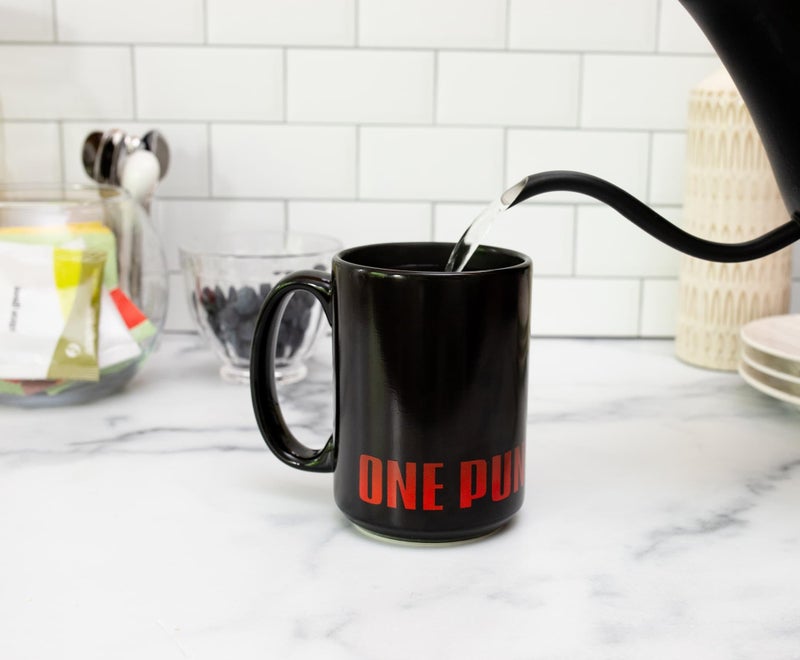 JUST FUNKY One Punch Man Heat Changing 16oz Ceramic Coffee Mug - Image 5